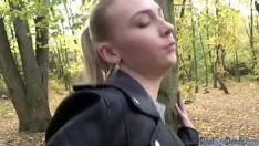 Play Czechoslovakian adolescent plunked up for exterior pov fuck later molding