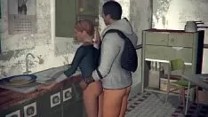 Abspielen Ich ficke meine Nachbarin in den Arsch in den kspoilen Bann meiner verheirateten Frau ist damit beschäftigt. gewöhnlicher Soldat 3D-Porno.