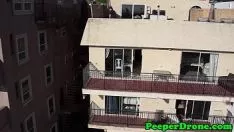 تشغيل تم تسجيل الجنس على السطح بواسطة طائرة بدون طيار