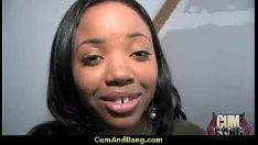 Abspielen Horned Ebony Tree Bukkake Gang Upspang 4