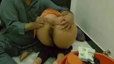 Play Helping my desi stepmom washing clothes