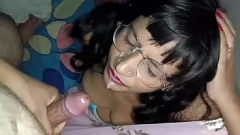 Play Desi Village Girl's Intense Deepthroat Blowjob Cumshot