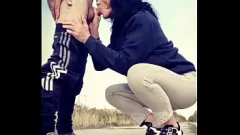 Play Gabriella Lunas Takes it to the Road: A Blowjob and Doggystyle Encounter