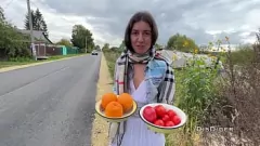 Reproduzir Quickie proibida do adolescente rural: mamas, boquete e enorme gozada